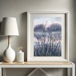 Алла Валежина (Авторская графика - 
                  30 x 42 см) Камышовка