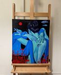 Ксения Великжанина (Картина, живопись - 
                  50 x 60 см) Рождение нового