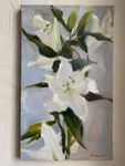 Валерия Привалихина (Картина, живопись - 
                  30 x 50 см) Лилии