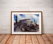 Дарья Парий (Авторская графика - 
                  36 x 26 см) Рим