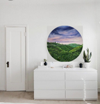 Мила Bezú (Картина, живопись - 
                  60 x 60 см) Jungle before the storm