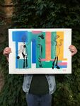 Леша Мелки (Графика печатная - 
                  70 x 50 см) Cultivate yourself