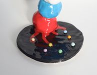 Инна Крыжановская (Скульптура - 
                  17 x 25 см) Шариконос, растерявший свои счастливые шарики