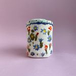 Катя Афонина (Скульптура - 
                  8 x 11 см) Свеча "Flower kit"