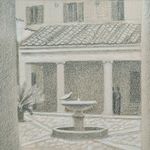 Анастасия Мотина (Авторская графика - 
                  35 x 25 см) Сан Клименте