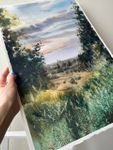 Жанна Губина (Авторская графика - 
                  36 x 56 см) На горизонте