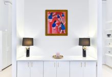 Елена Хасанова (Картина, живопись - 
                  50 x 60 см) Танец