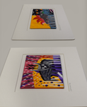 Лена Романовская (Авторская графика - 
                  27 x 21.5 см) Полночь