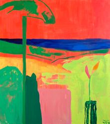 Закат и пальма — день чудесный