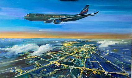 Полет над Москвой