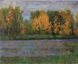 Осень на Клязьме
