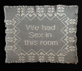 We had s.x in this room