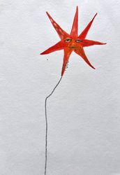 Звездочка Красная Красивая