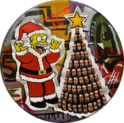 Beer tree. Christmas edition