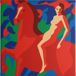 Красный конь