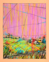 Розовое небо