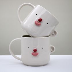 Классическая кружка с рожицей