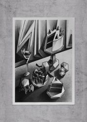 №409 — Натюрморт с тортом