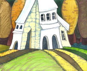 Большой дом на холме