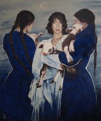 Белеет стадо облаков