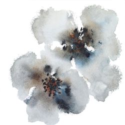 Минималистичный дуэт цветов