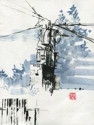 Сельский пейзаж №1