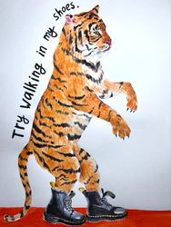 Попробуй погулять в моих ботинках