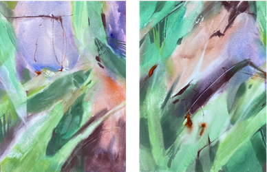 Диптих "Южный вечер"