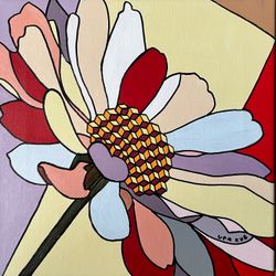 Пёстрый цветок