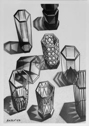 №460 — Натюрморт "Стаканы"