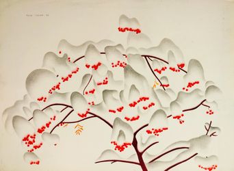 Зимняя рябина