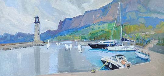 Серебряный день. Яхтклуб