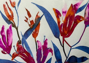 Лилии на крещение