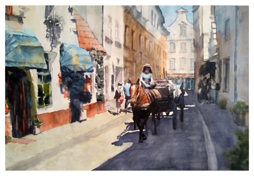 Прогулка на конном экипаже