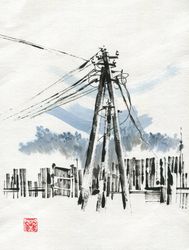 Сельский пейзаж №2