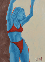 Синяя из серии "Танец"