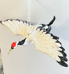 Елочный журавлик