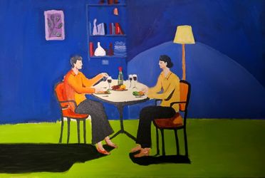 За круглым столом