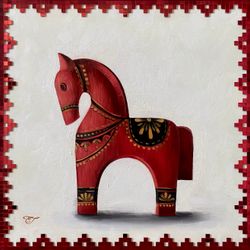 Красный конь