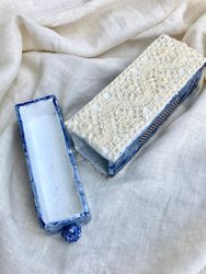 Длинный спичечный коробок "Сервизный"