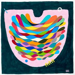 Изумрудно-Розовое