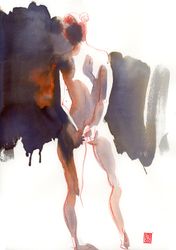 Nude life drawing 016