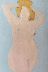 Натурщица. Розовая серия