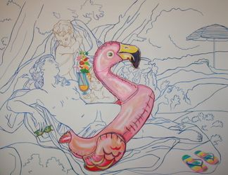 Фламинго и маргарита