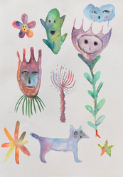 Огород блестящий