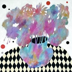 Акварельный букет