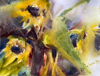 Подсолнухи