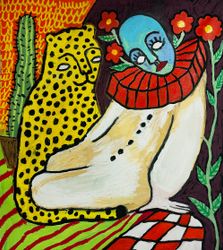 Натюрморт с кактусом