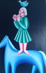 Музыка на синем коне