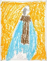 Человек с бланшем